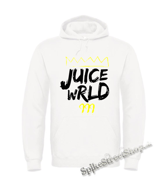 JUICE WRLD - King 999 - biela pánska mikina (-50%=VÝPREDAJ)