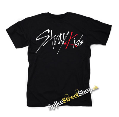 STRAY KIDS - Logo - čierne detské tričko (-50%=VÝPREDAJ)