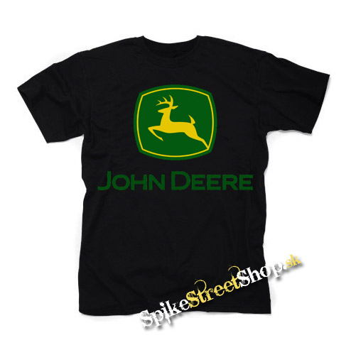 JOHN DEERE - Logo Yellow Green - pánske tričko (-50%=VÝPREDAJ)