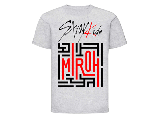 STRAY KIDS - Miroh Cover Album - sivé detské tričko (-60%=VÝPREDAJ)