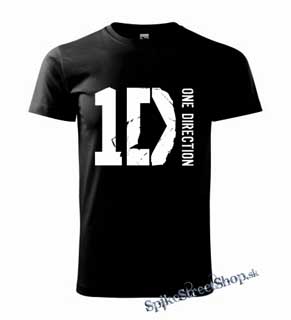 ONE DIRECTION - biele logo - pánske tričko (-60%=VÝPREDAJ)