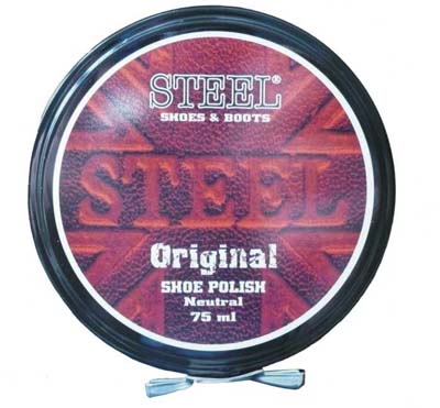 Krém na topánky STEEL - NEUTRÁLNY (-50%=VÝPREDAJ)
