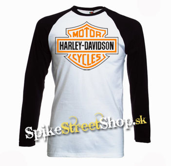 HARLEY DAVIDSON - Motorcycles - pánske tričko s dlhými rukávmi (-60%=VÝPREDAJ)