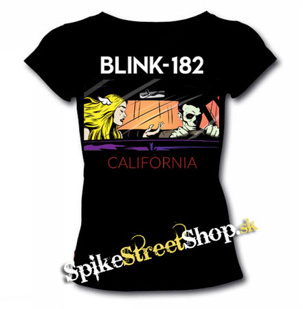 BLINK 182 - California - dámske tričko (-70%=VÝPREDAJ)