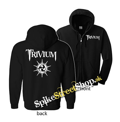 TRIVIUM - Logo - mikina na zips (-70%=VÝPREDAJ)
