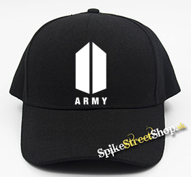 BTS - BANGTAN BOYS - Army Logo - čierna šiltovka (-80%=AKCIA)