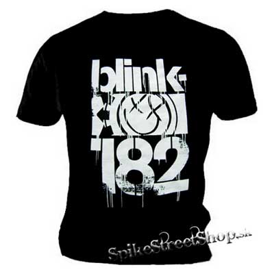 BLINK 182 - Three Bars - čierne pánske tričko (-90%=VÝPREDAJ)