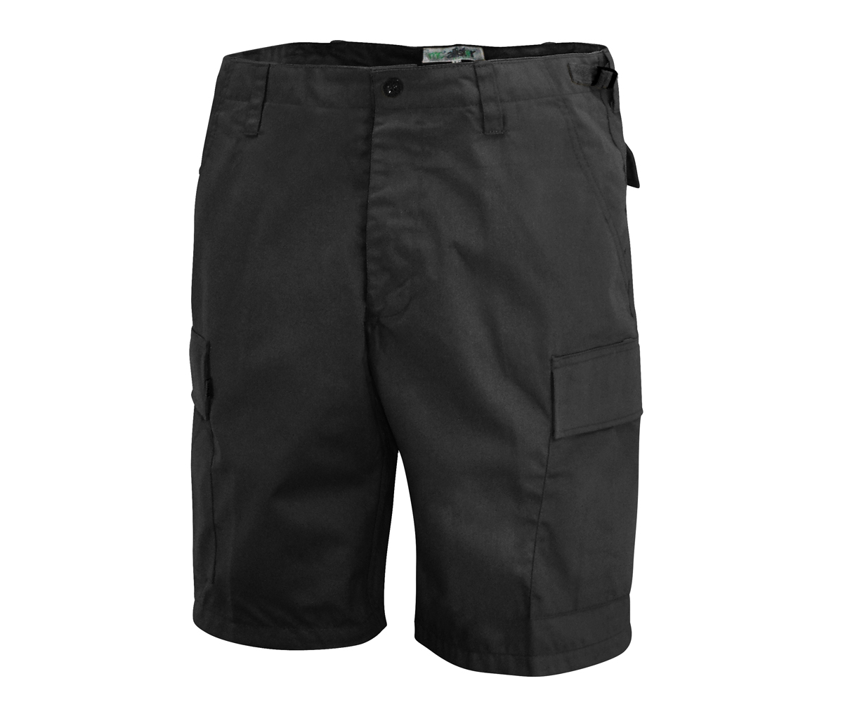 ARMY kraťasy - maskáčové nohavice ČIERNE (-60%=VÝPREDAJ)