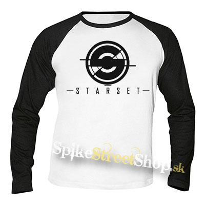 STARSET - Logo - pánske tričko s dlhými rukávmi (-80%=VÝPREDAJ)