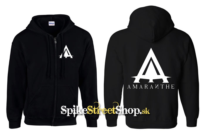 AMARANTHE - Logo - mikina na zips (-50%=VÝPREDAJ)