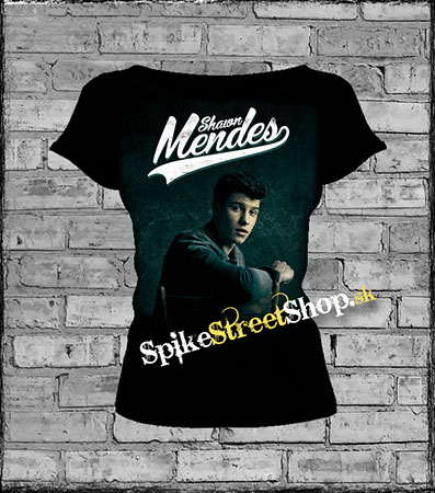 SHAWN MENDES - Logo & Portrait - dámske tričko (-80%=VÝPREDAJ)