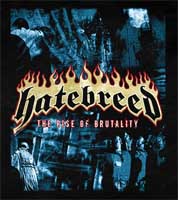HATEBREED - The Rise Of Brutality - chrbtová klasická plátená nášivka