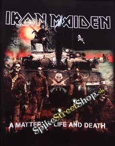 IRON MAIDEN - A Matter Of Life And Death - chrbtová klasická plátená nášivka