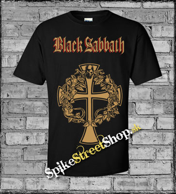 BLACK SABBATH - Cross The Story - čierne pánske tričko (-50%=VÝPREDAJ)