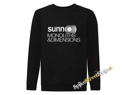 SUNN O))) - Monolith And Dimensions - mikina bez kapuce (-50%=VÝPREDAJ)