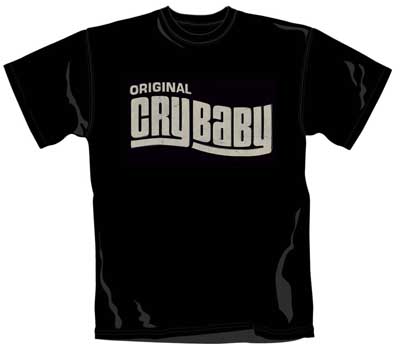 DUNLOP CRY BABY - Vintage Cry Baby - čierne pánske tričko (-70%=VÝPREDAJ)