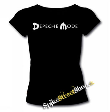 DEPECHE MODE - Spirit Logo - čierne dámske tričko (-60%=VÝPREDAJ)