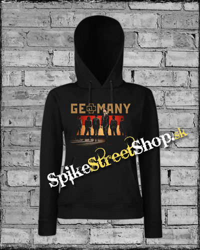 RAMMSTEIN - Germany - čierna dámska mikina (-50%=VÝPREDAJ)