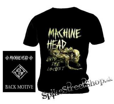 MACHINE HEAD - Unto The Locust - čierne pánske tričko (-50%=VÝPREDAJ)