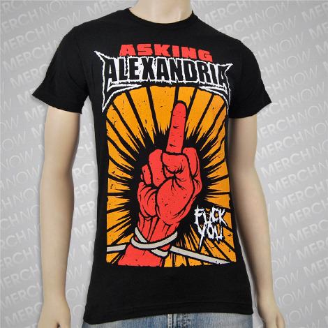 ASKING ALEXANDRIA - Fuck You - čierne pánske tričko (-70%=VÝPREDAJ)