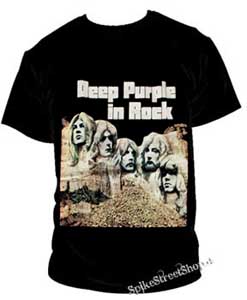 DEEP PURPLE - In Rock - pánske tričko (-50%=VÝPREDAJ)
