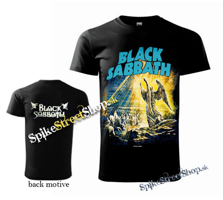 BLACK SABBATH - Angel - čierne pánske tričko (-60%=VÝPREDAJ)