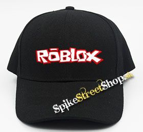 ROBLOX - Logo Red White - čierna šiltovka (-70%=VÝPREDAJ)