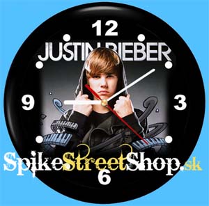 JUSTIN BIEBER - Motive 6 - nástenné hodiny