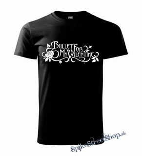BULLET FOR MY VALENTINE - Logo - pánske tričko (-70%=VÝPREDAJ)