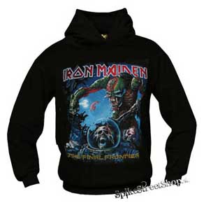IRON MAIDEN - Final Frontier - pánska mikina (-50%=VÝPREDAJ)