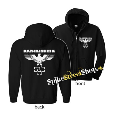 RAMMSTEIN - Eagle - mikina na zips (-50%=VÝPREDAJ)