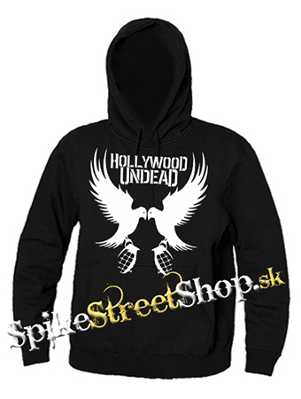 HOLLYWOOD UNDEAD - Doves - čierna pánska mikina (-70%=VÝPREDAJ)