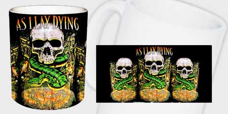 Hrnček AS I LAY DYING - Skull (Výpredaj)
