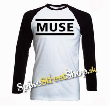 MUSE - Logo - pánske tričko s dlhými rukávmi (-30%=VÝPREDAJ)