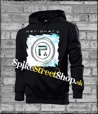 PERIPHERY - Debut Design - čierna pánska mikina (-30%=VÝPREDAJ)