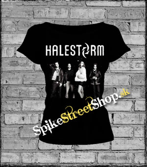 HALESTORM - Logo & Band - dámske tričko (-60%=VÝPREDAJ)