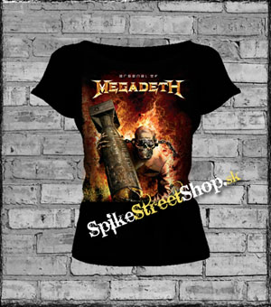 MEGADETH - Arsenal - dámske tričko (-60%=VÝPREDAJ)
