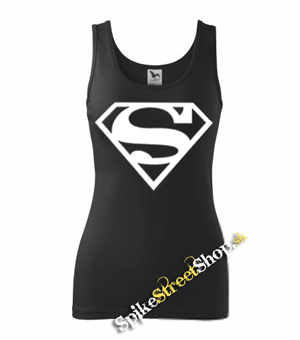 SUPERMAN - Logo - Ladies Vest Top (-60% Výpredaj)