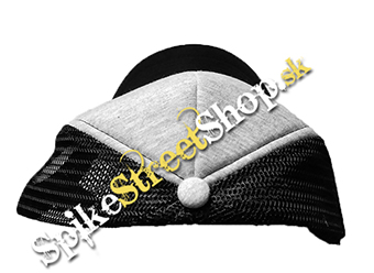 AC/DC - Logo Band - šedočierna sieťkovaná šiltovka model 