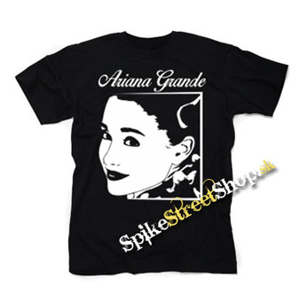 ARIANA GRANDE - Portrait - čierne detské tričko (-70%=VÝPREDAJ)