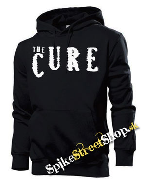 THE CURE - Logo - čierna pánska mikina (-50%=VÝPREDAJ)