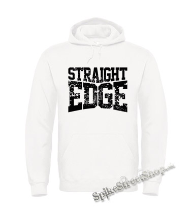 STRAIGHT EDGE - Logo Motive 2 - biela pánska mikina