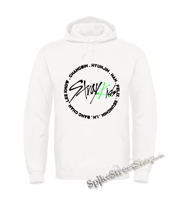 STRAY KIDS - Oddinary Circle Names - biela pánska mikina