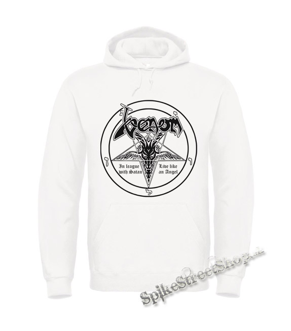 VENOM - Pentagram - biela pánska mikina