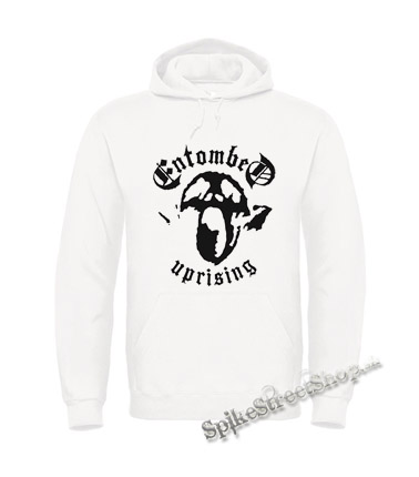Biela detská mikina ENTOMBED - Uprising