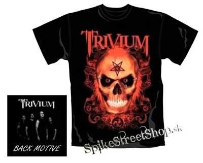 TRIVIUM - Skull - čierne pánske tričko