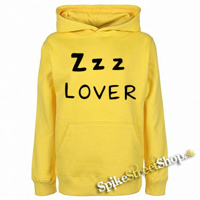 LIL XAN - ZZZ Lover - žltá detská mikina