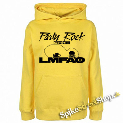 LMFAO - Party Rock - žltá detská mikina