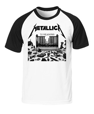 METALLICA - 72 Seasons - dvojfarebné pánske tričko