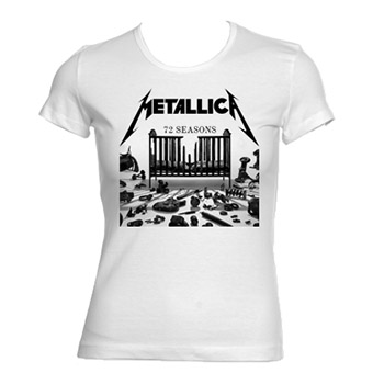 METALLICA - 72 Seasons - biele dámske tričko